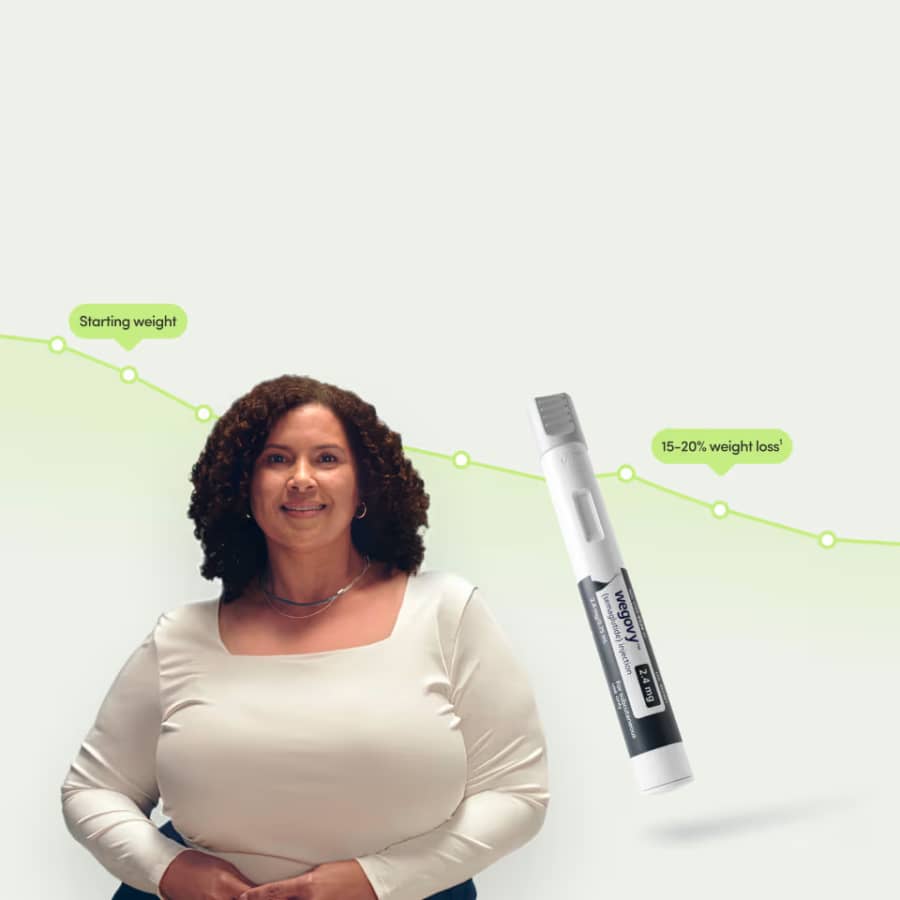 Wegovy Weight Loss Medication at hers: 50% less than retail price