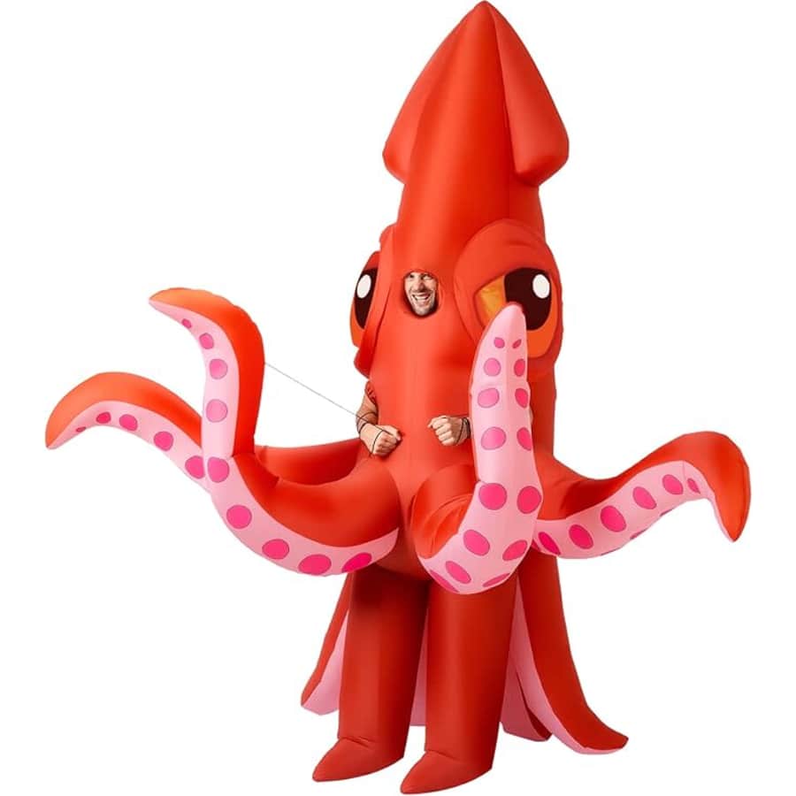 Spooktacular Creations Inflatable Squid Costume: $49 Spooktacular Creations Inflatable Squid Costume: $49