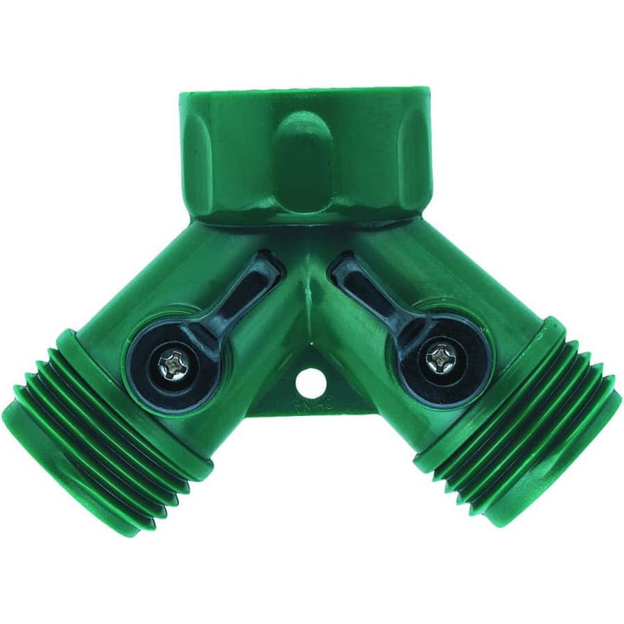 Orbit Sunmate Hose Y Faucet with Shut-Off: $3.12