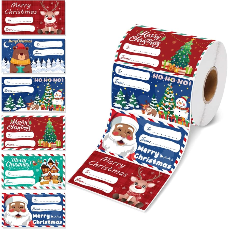 Ohome 500-Piece Christmas Gift Tags: $5.99