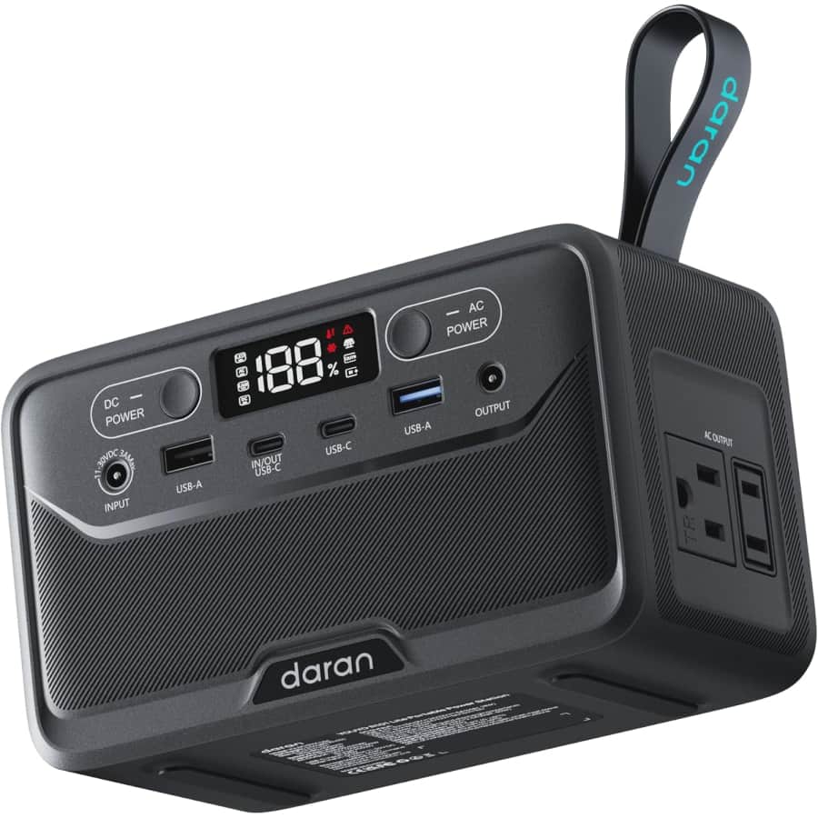 DaranEner 28000mAh Portable Power Station: $69.99 DaranEner 28000mAh Portable Power Station: $69.99