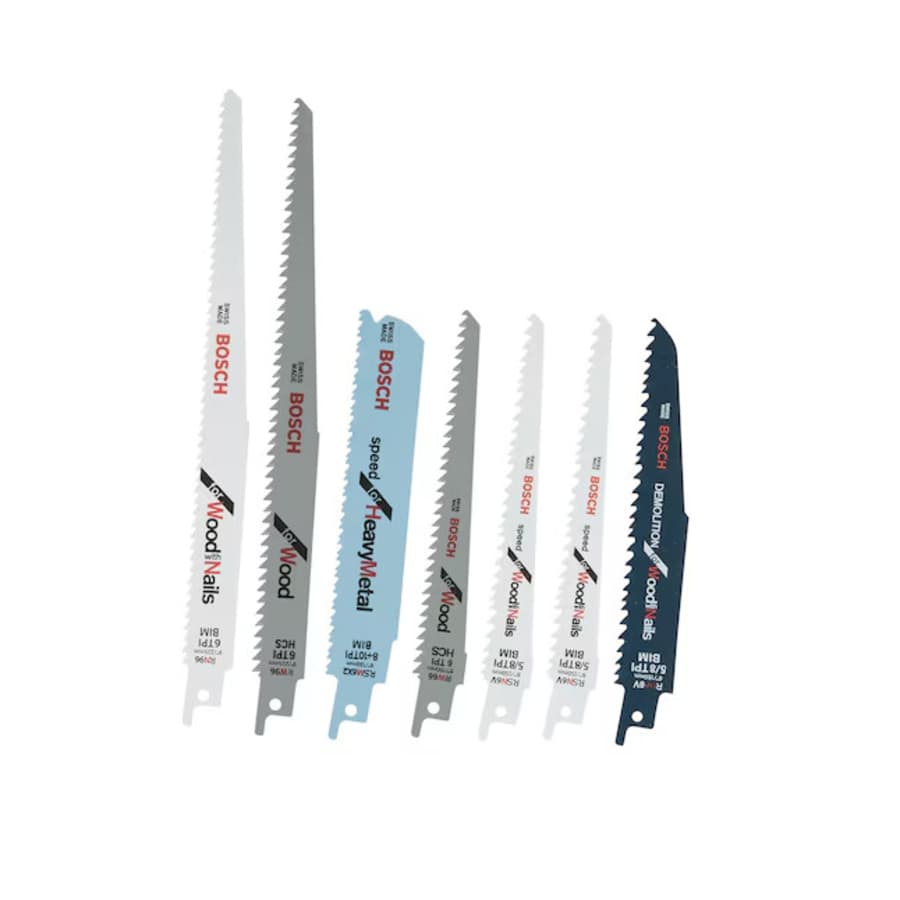 Bosch Bi-Metal Demolition Reciprocating Saw Blade 7-Pack: $9.98