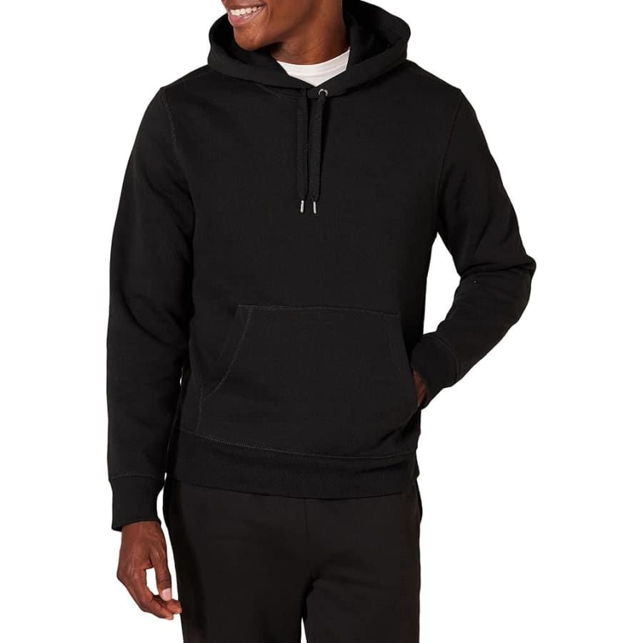 Amazon Essentials Men's Fleece Hoodie: $16