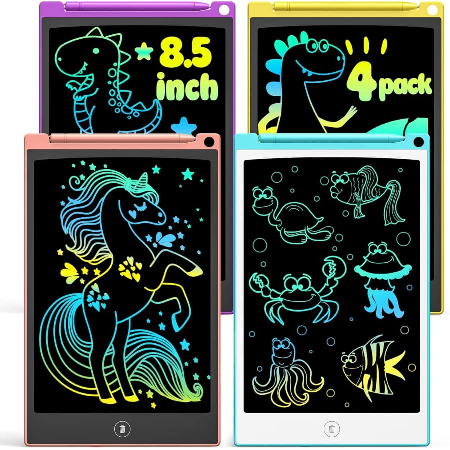 LCD Writing Tablet 4-Pack: $6.19