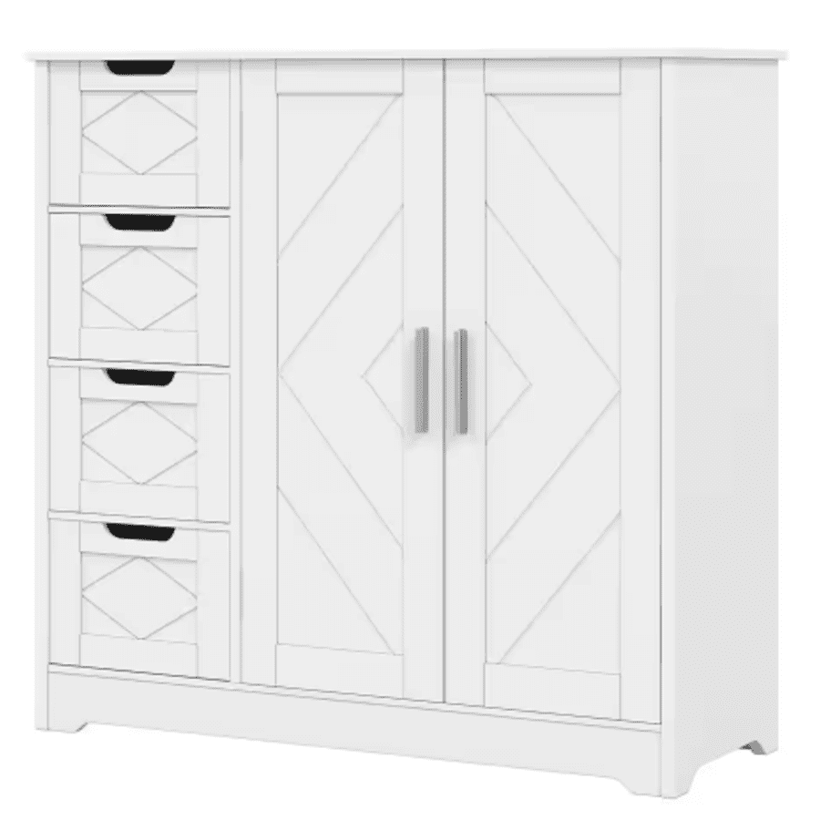 Vecelo Bathroom Storage Cabinet: $111 Vecelo Bathroom Storage Cabinet: $111