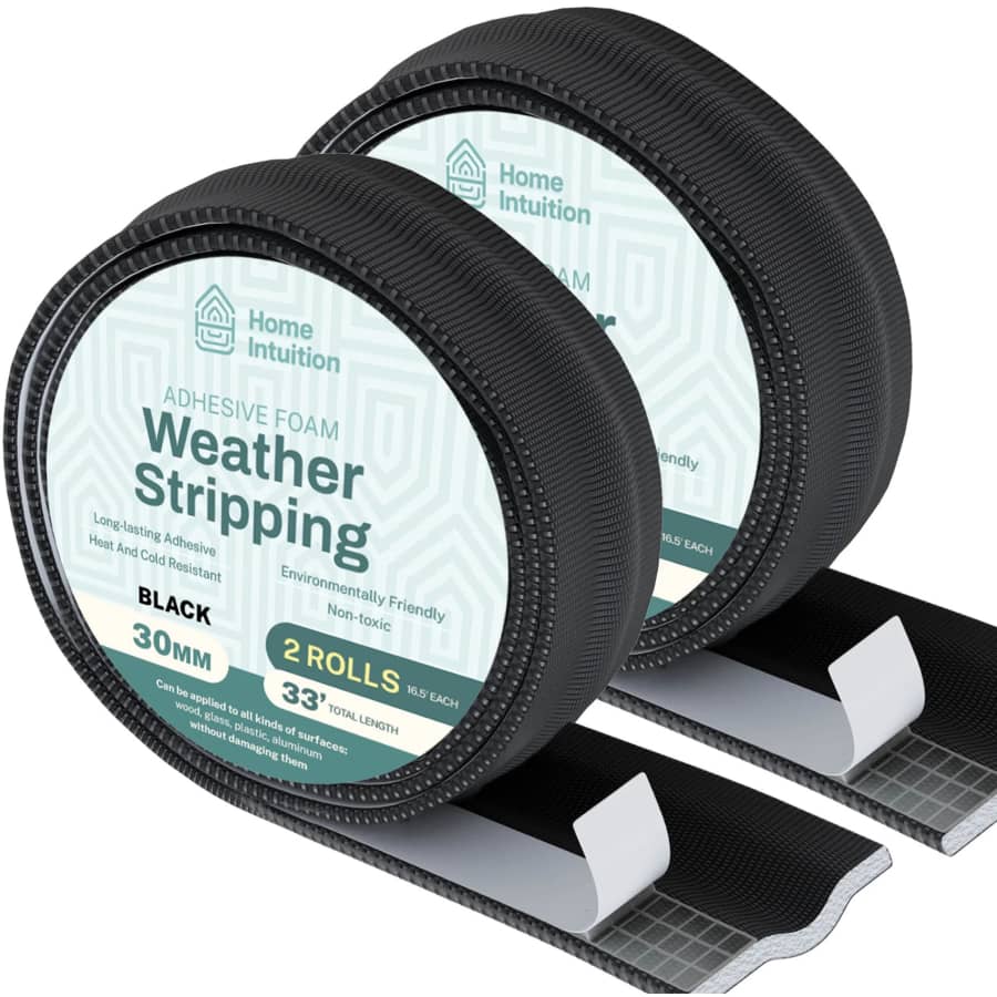 Home Intuition 3-Ft. Door Gap Filler & Window Draft Stopper 2-Pack: $10 Home Intuition 3-Ft. Door Gap Filler & Window Draft Stopper 2-Pack: $10