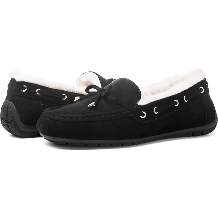 Globalwin Women's Moccasins Faux Fur Lined Slippers: $13.99