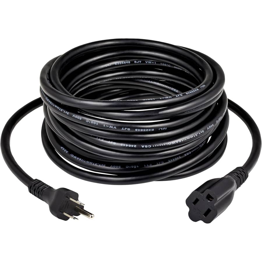 Amazon Basics 25-Foot Indoor Extension Cord: $12 Amazon Basics 25-Foot Indoor Extension Cord: $12