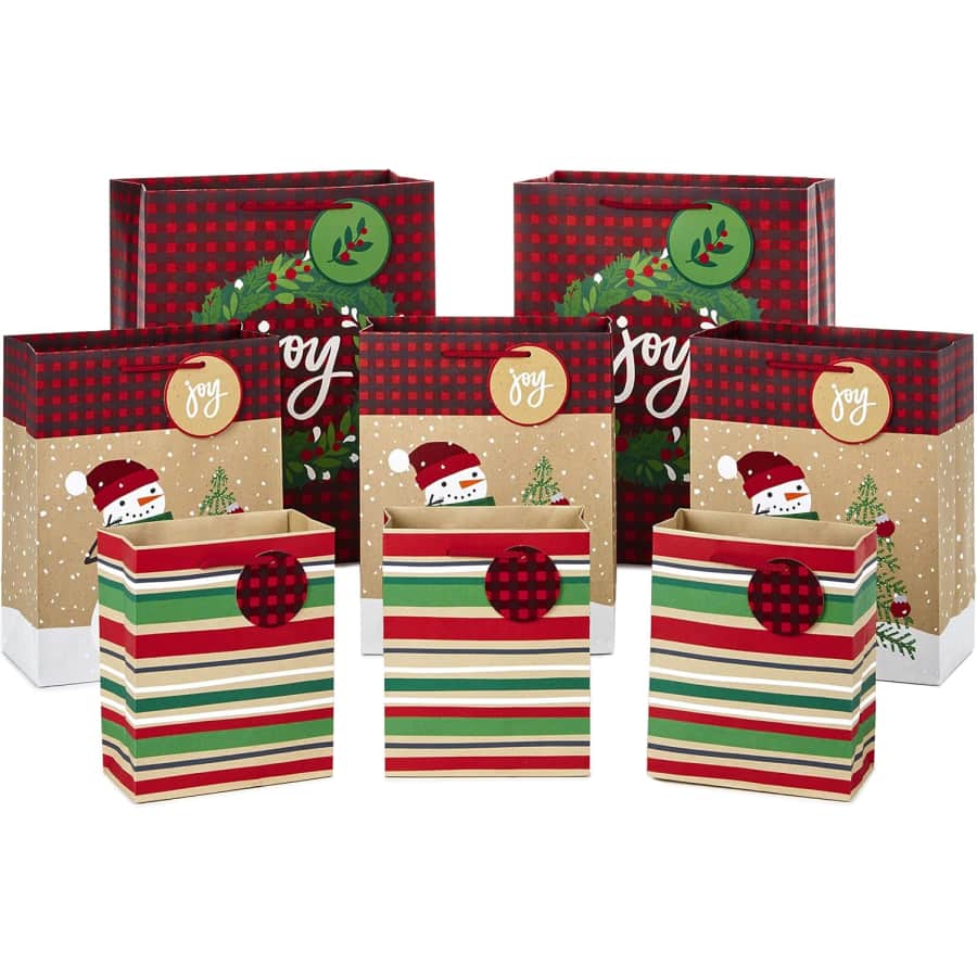 Hallmark Christmas 8-Piece Gift Bag Assortment: $10.39 Hallmark Christmas 8-Piece Gift Bag Assortment: $10.39