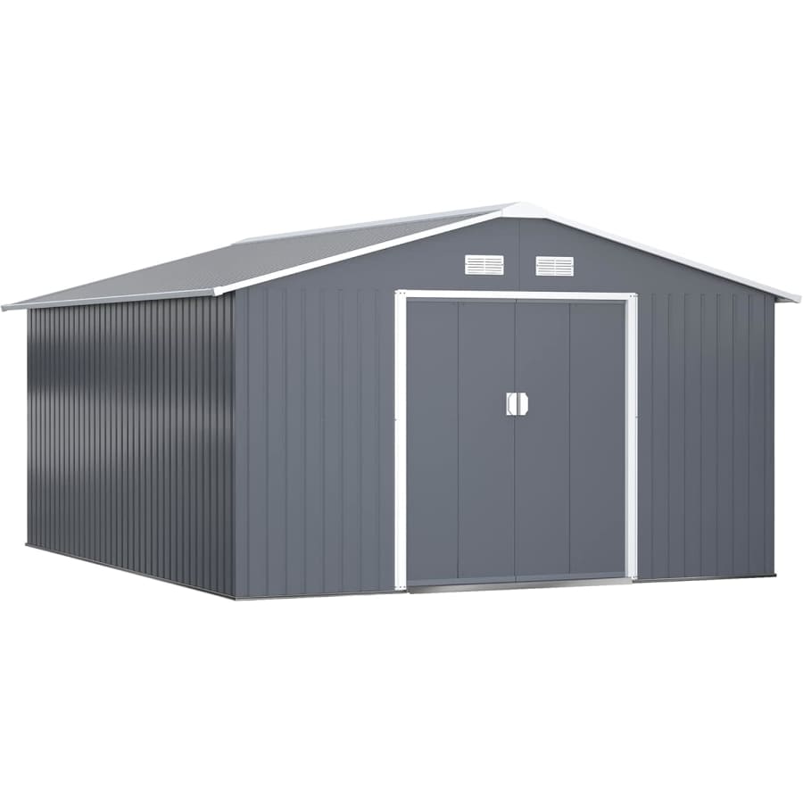 Outsunny 11x13ft Outdoor Storage Shed: $520 w/ Prime