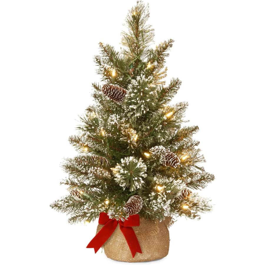 National Tree Company Pre-lit Artificial Mini Christmas Tree: $16.99