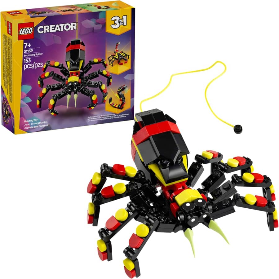 LEGO Creator 3-in-1 Surprising Spider: $8