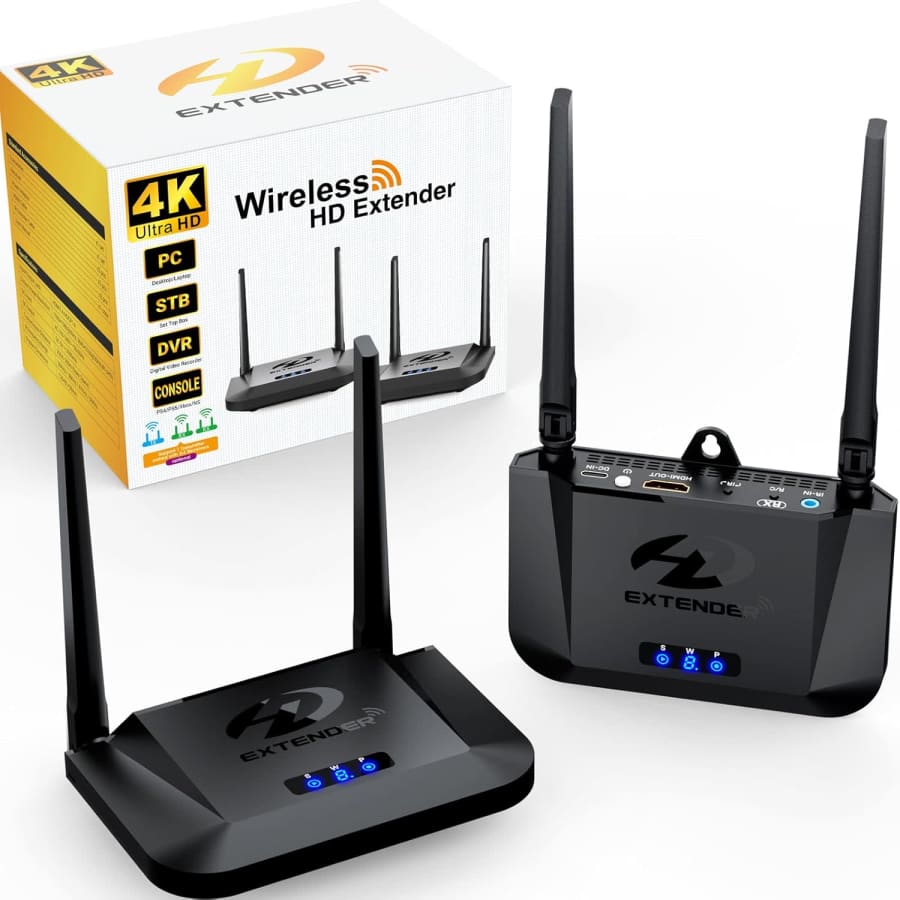 Graige 4K Wireless HDMI Transmitter and Receiver: $59.39 Graige 4K Wireless HDMI Transmitter and Receiver: $59.39