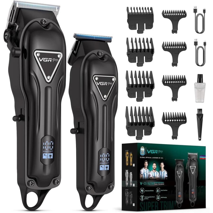 Cordless Hair Clippers and Trimmer Set: $17.49
