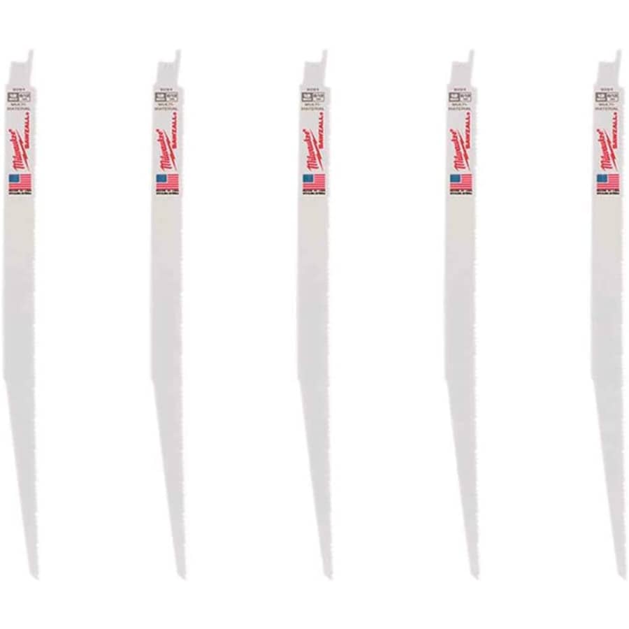 Milwaukee Sawzall Multi-Material Blade 5-Pack: $15.97 Milwaukee Sawzall Multi-Material Blade 5-Pack: $15.97