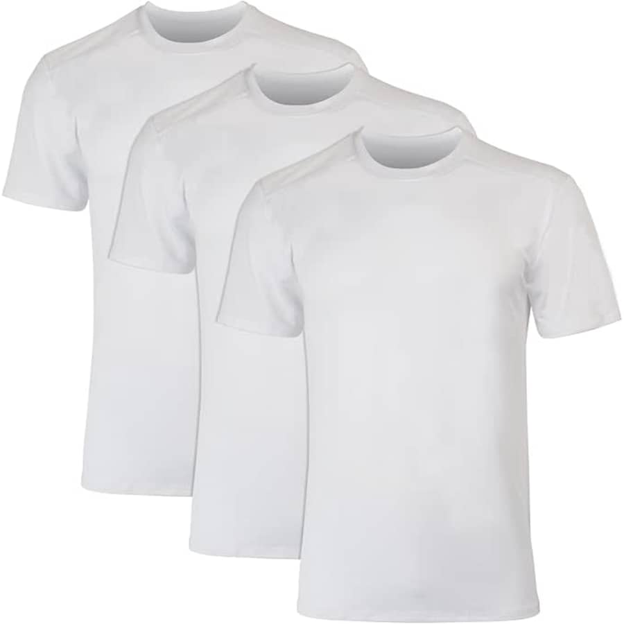 Hanes Men's Moves Breathable Mesh Back T-Shirt 3-Pack: $6.74 Hanes Men's Moves Breathable Mesh Back T-Shirt 3-Pack: $6.74