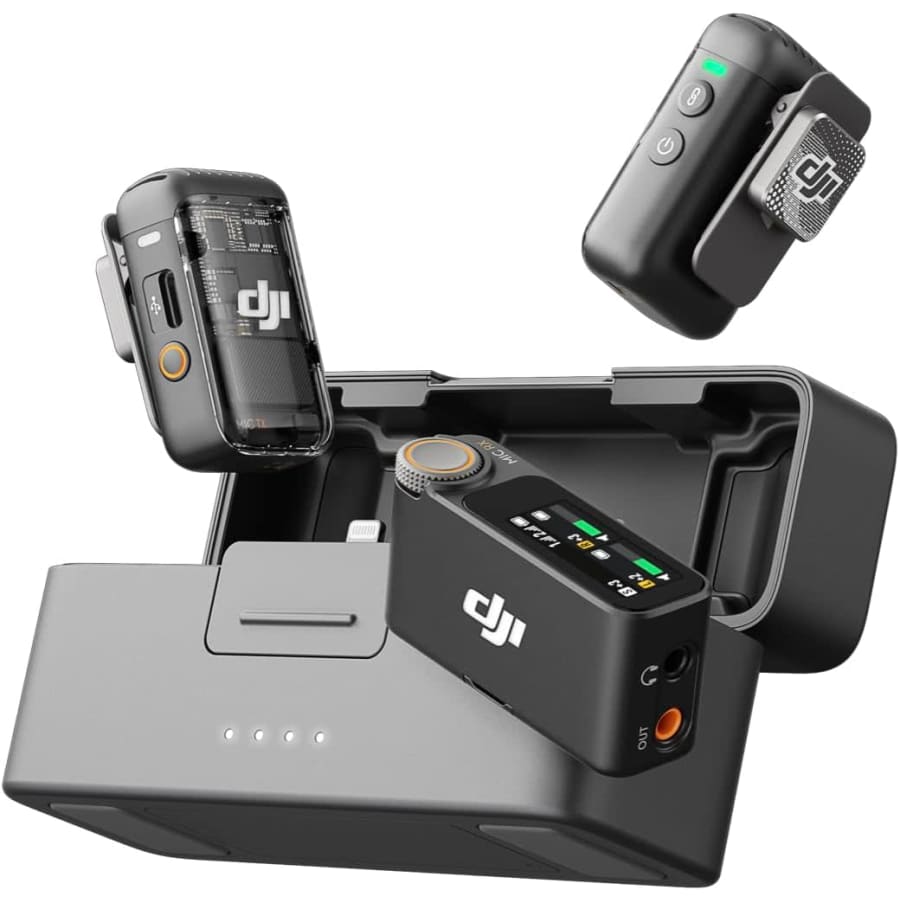 DJI Mic 2 with Dual Transmitters & Charging Case: $269