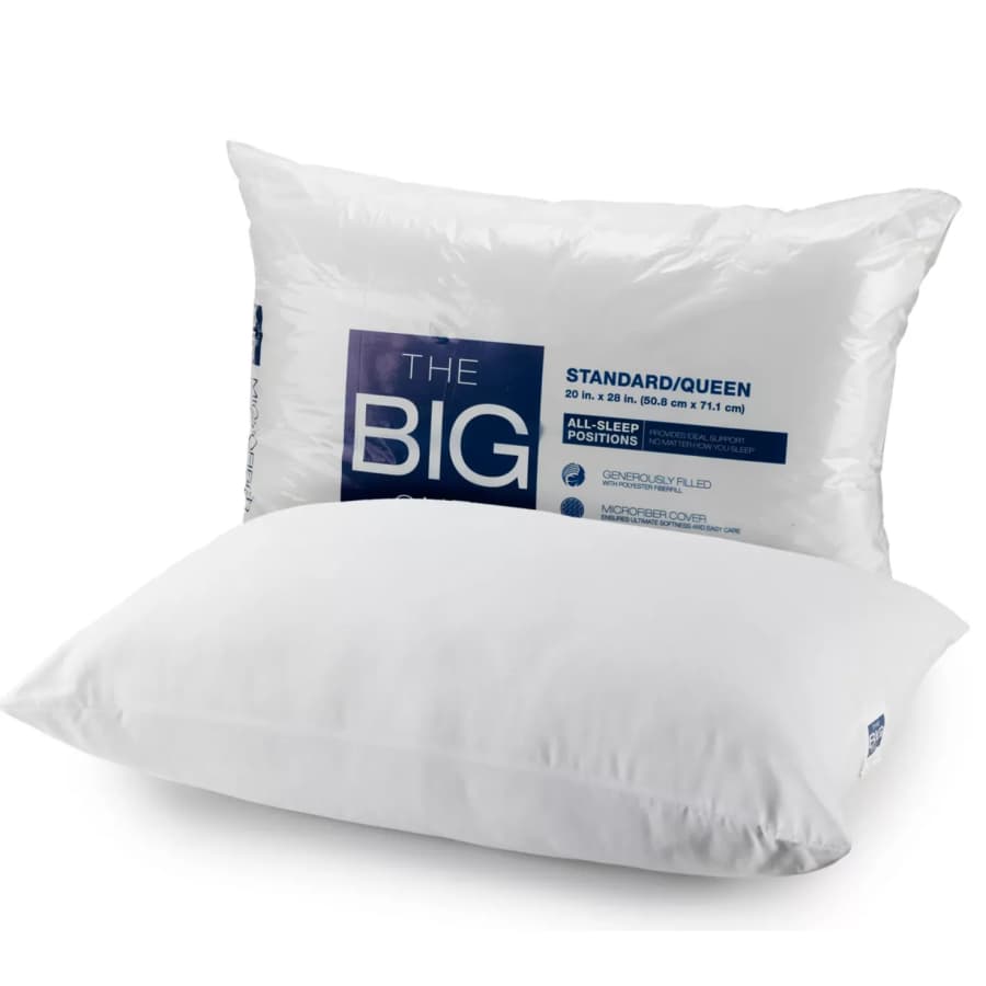 The Big One Standard Microfiber Pillow: $2.99 The Big One Standard Microfiber Pillow: $2.99