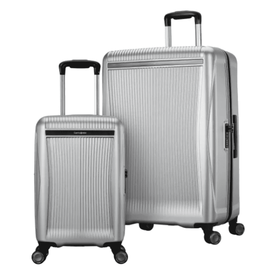 Samsonite Blackstone 2-Piece Hardside Expandable Spinner Luggage Set: $150 Samsonite Blackstone 2-Piece Hardside Expandable Spinner Luggage Set: $150