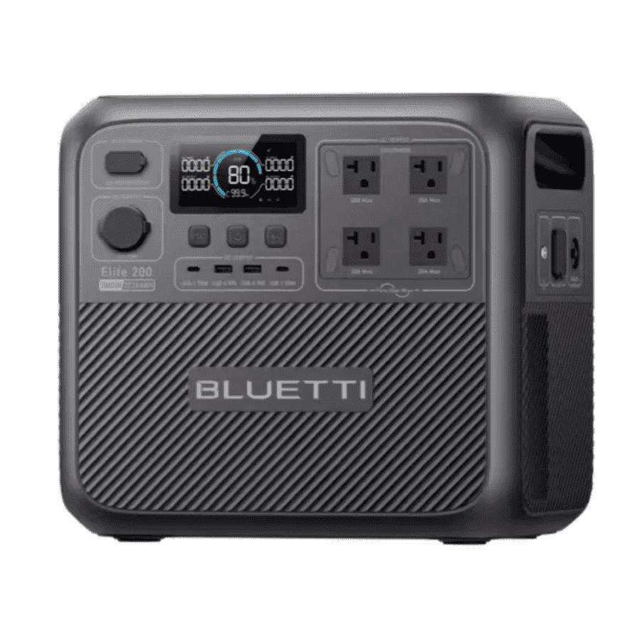 Bluetti Elite 200 V2 2,600W 2073.6Wh Portable Power Station: $829.72