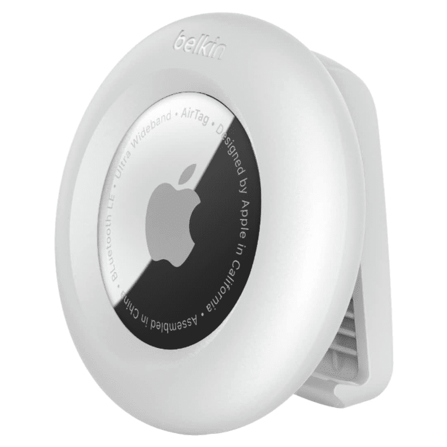 Belkin Apple AirTag Secure Holder with Clip: $8.19