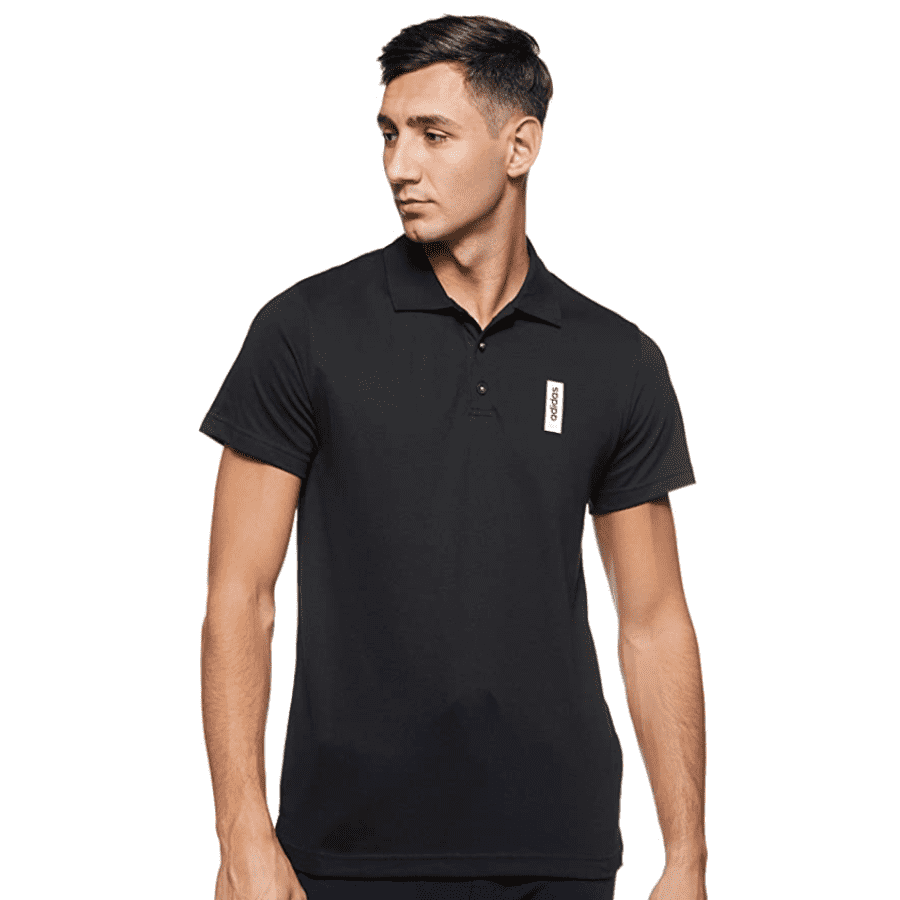 adidas Men's Basics Polo Shirt (Medium only): $9.99