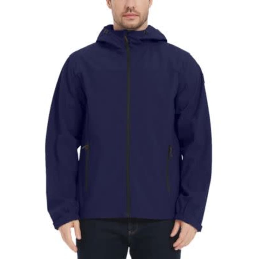 Hawke & Co. Men's All-Season Hooded Rain Jacket: $26.25