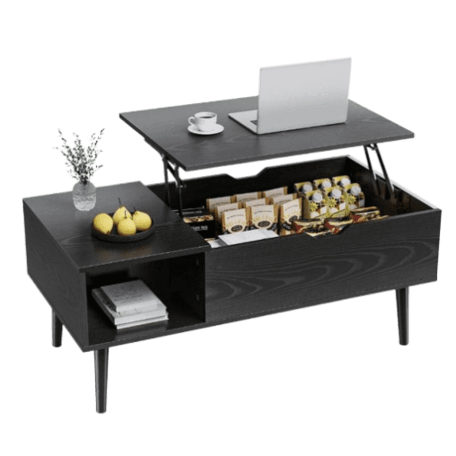 edx Wooden Lift Top Coffee Table: $54