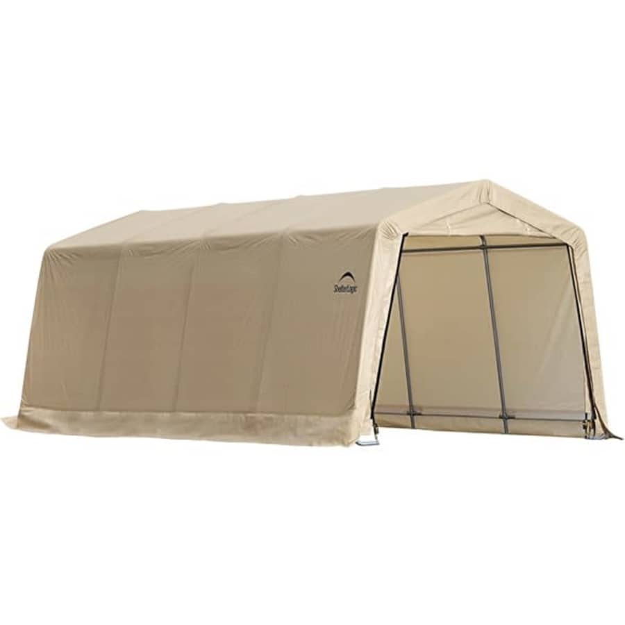 ShelterLogic 10 x 20 x 8-Foot All-Steel Metal Frame Instant Garage and Auto Shelter: $200 ShelterLogic 10 x 20 x 8-Foot All-Steel Metal Frame Instant Garage and Auto Shelter: $200