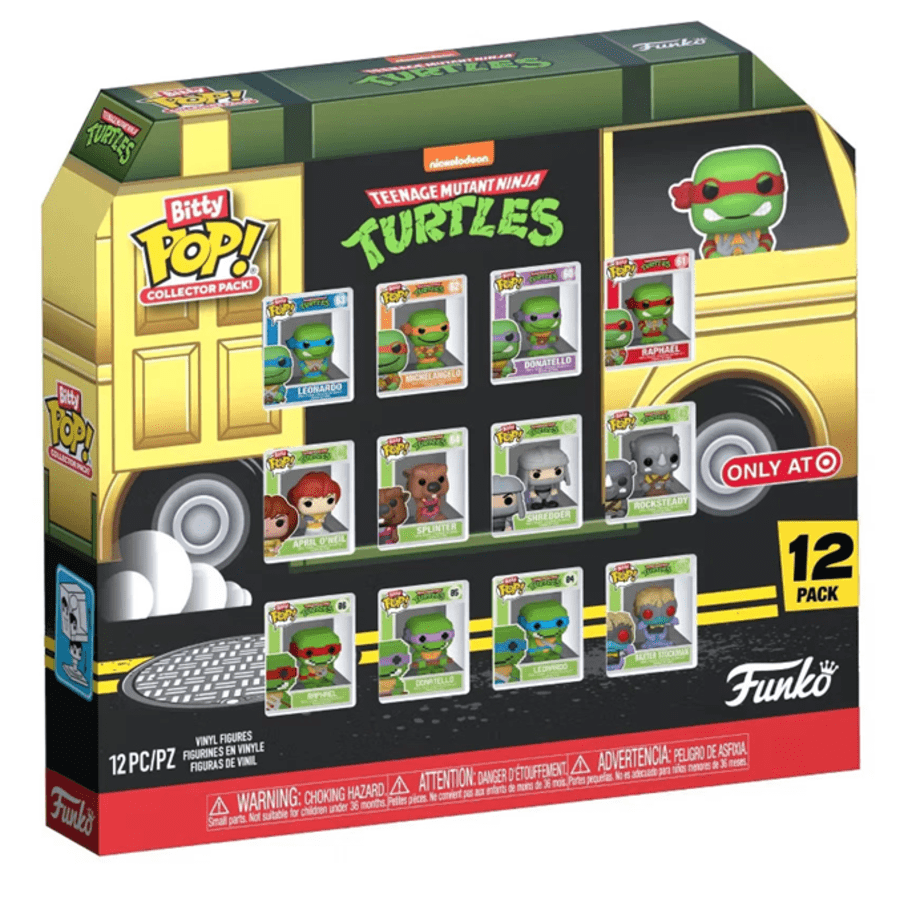 Funko Bitty POP! Teenage Mutant Ninja Turtles Collector 12-Pack: $11 Funko Bitty POP! Teenage Mutant Ninja Turtles Collector 12-Pack: $11