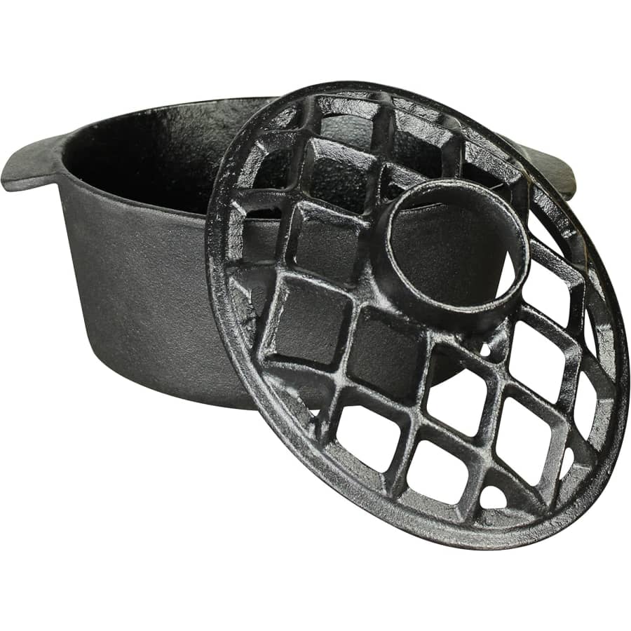 US Stove Company 1-Quart Cast Iron Lattice Steamer: $25.96
