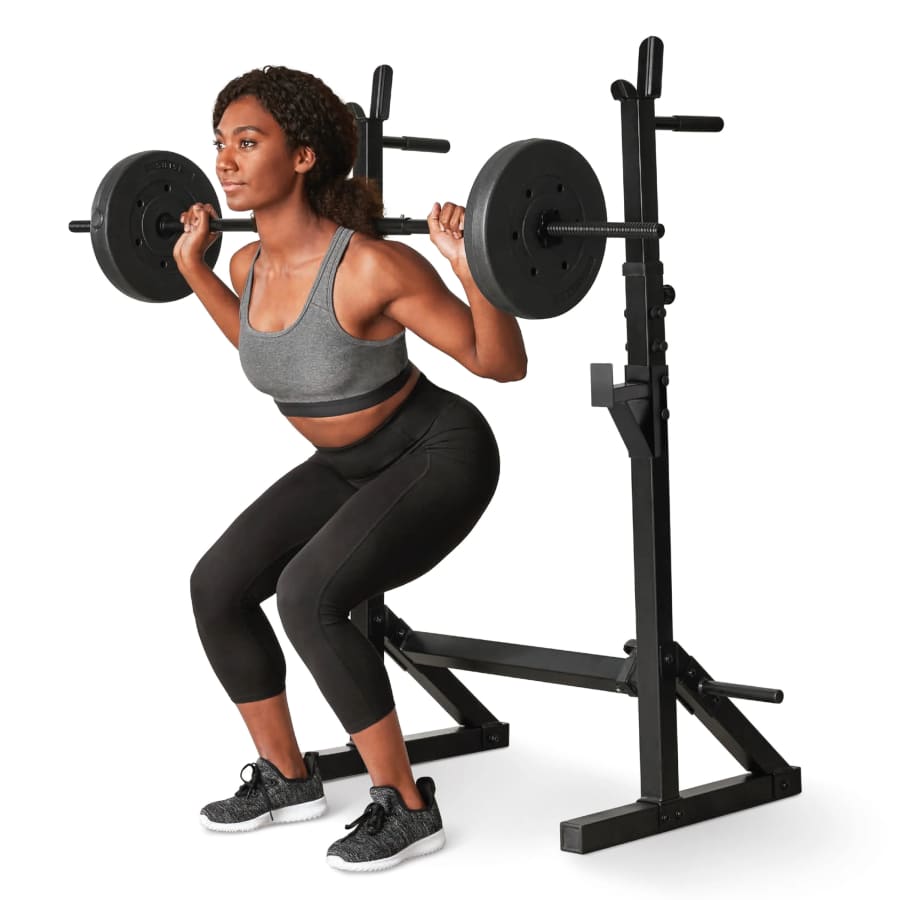 Athletic Works Adjustable Squat Rack: $43.49 Athletic Works Adjustable Squat Rack: $43.49