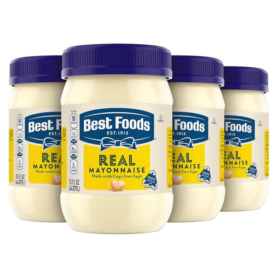 Best Foods Real Mayonnaise 15-oz. Jar 4-Pack: $10 w/ Prime