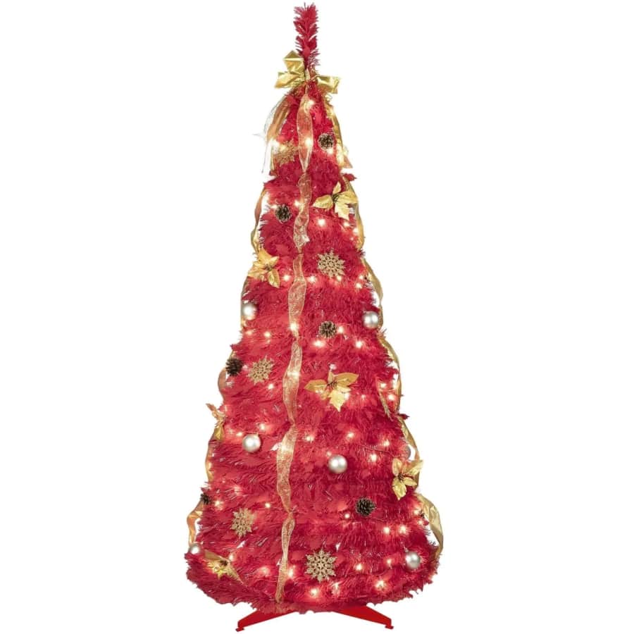 Bringstar 6-Foot Prelit Christmas Tree: $16 Bringstar 6-Foot Prelit Christmas Tree: $16