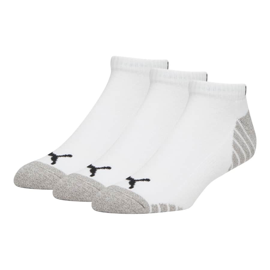 PUMA Men's Half-Terry Low Cut Socks 3-Pack: $7 PUMA Men's Half-Terry Low Cut Socks 3-Pack: $7