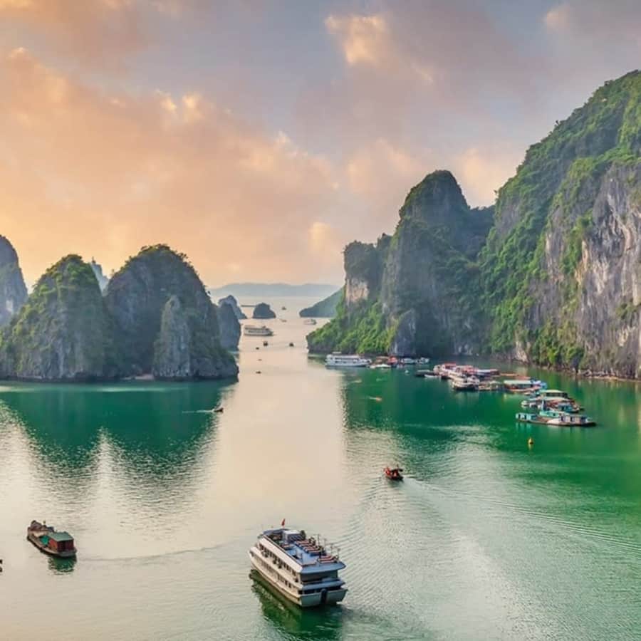 7-Night Vietnam Flight, Hotel, and Tour Vacation: From $1,999 per person 7-Night Vietnam Flight, Hotel, and Tour Vacation: From $1,999 per person