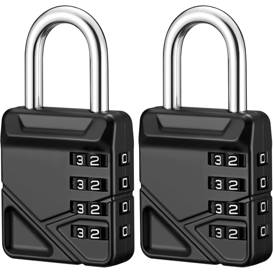 Puroma Combination Padlock 2-Pack: $7 Puroma Combination Padlock 2-Pack: $7