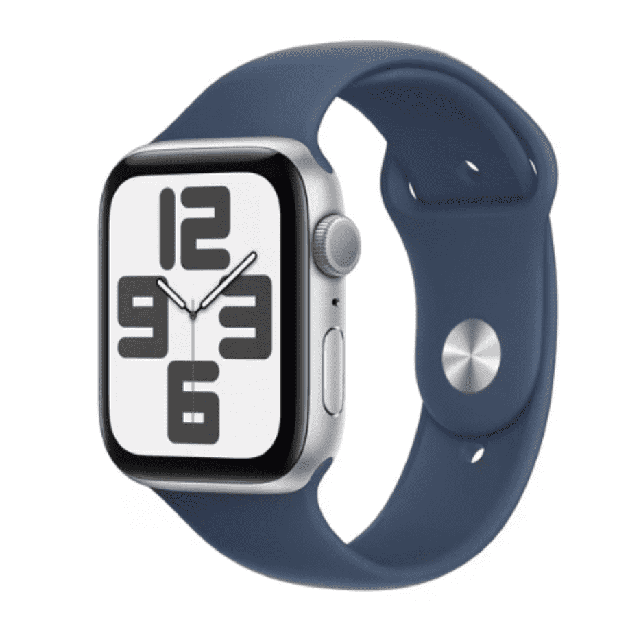 2nd-Gen. Apple Watch SE GPS 44mm Smartwatch with Aluminum Case and Sport Band: $219