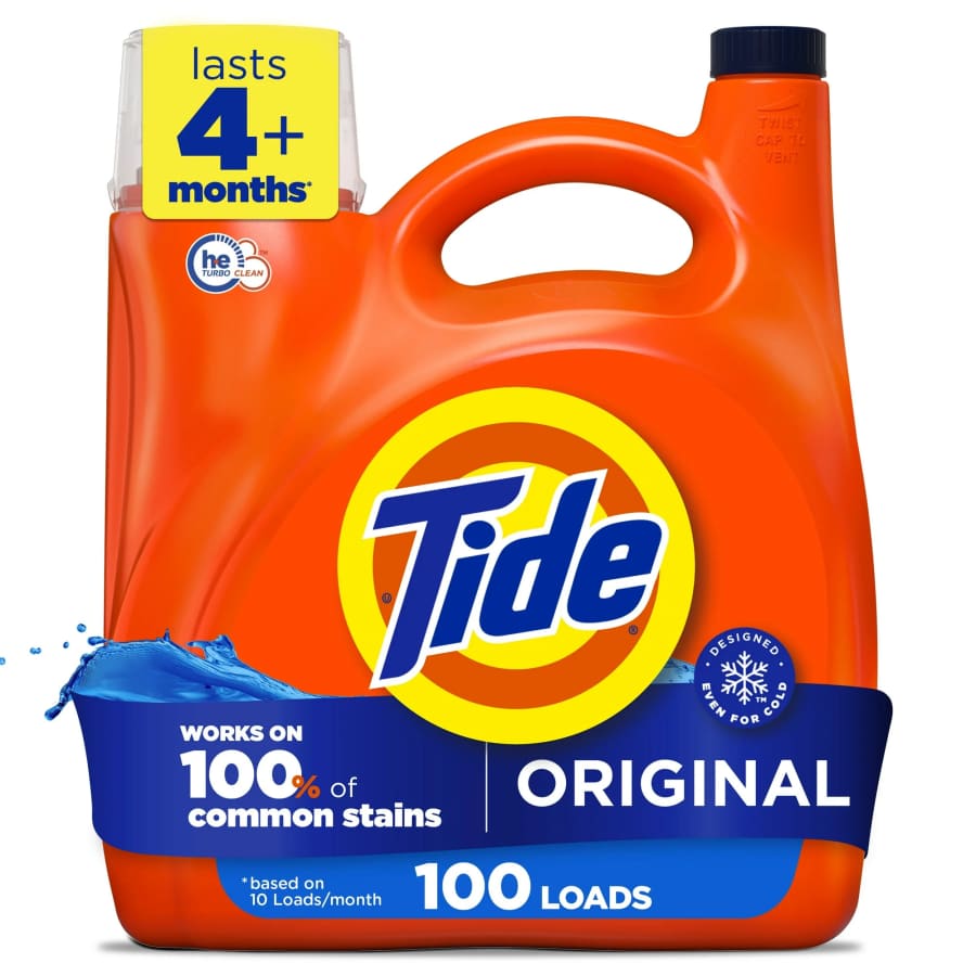 Tide Original 132-oz. Liquid Laundry Detergent: $18 Tide Original 132-oz. Liquid Laundry Detergent: $18