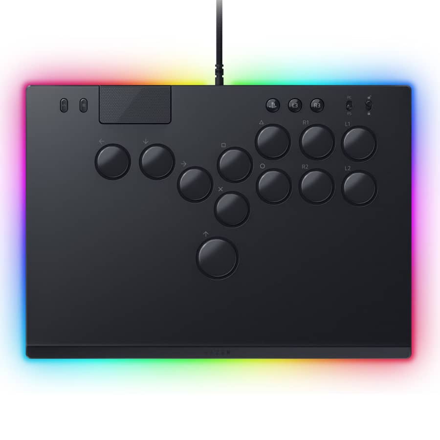 Razer Kitsune All-Button Optical Arcade Controller for PS5 & PC: $224