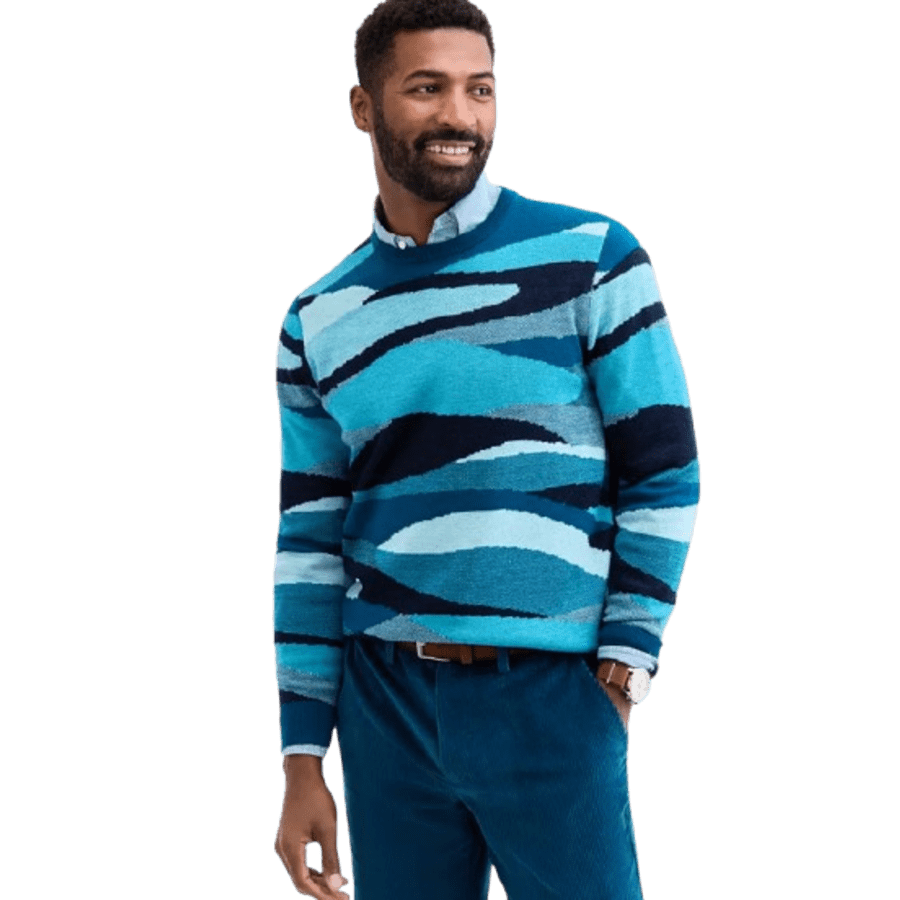 Club Room Men's Pattern Merino-Blend Sweater: $19.93 Club Room Men's Pattern Merino-Blend Sweater: $19.93
