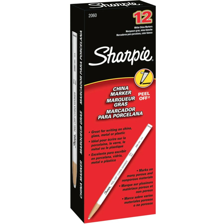 Sharpie Peel-Off China Marker 12-Pack: $8.93