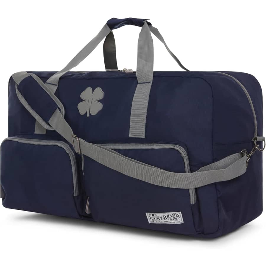 Lucky Brand 115L Travel Duffel Bag: $28 Lucky Brand 115L Travel Duffel Bag: $28