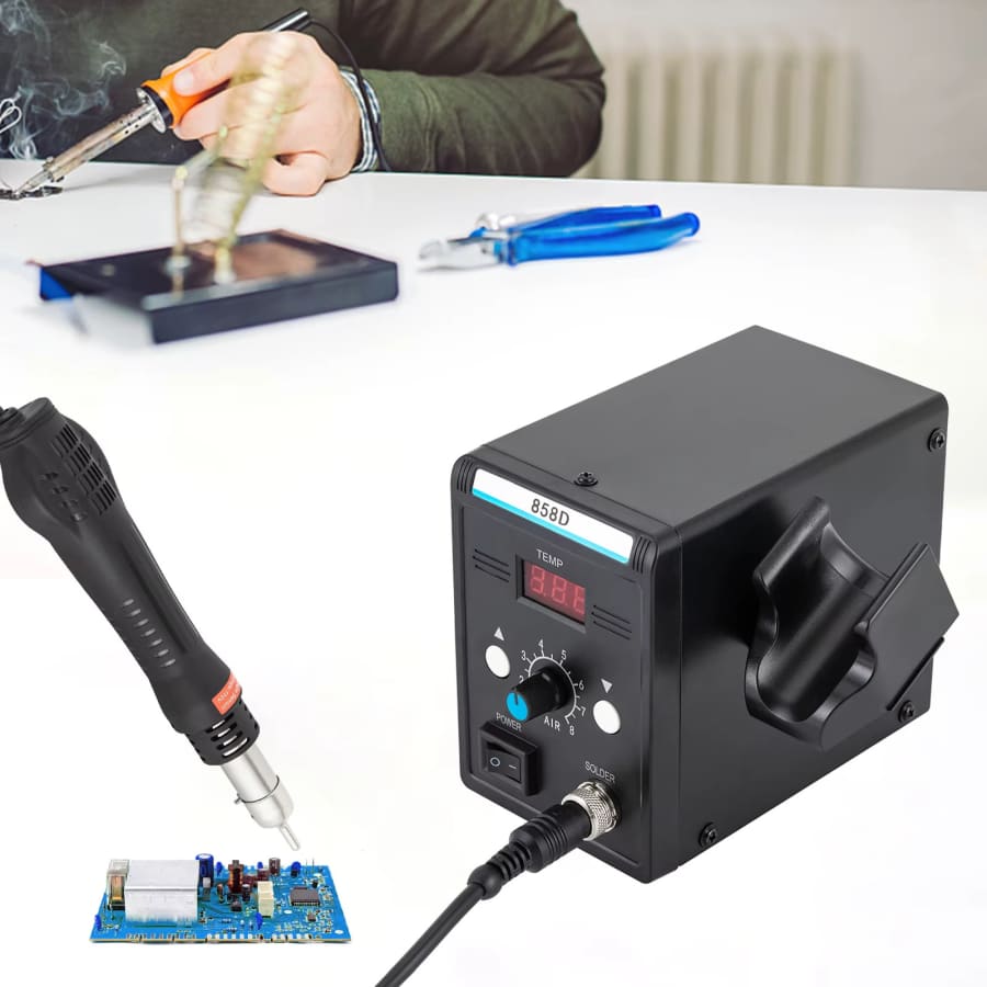 700W Hot Air Rework SMD Soldering Station: $29
