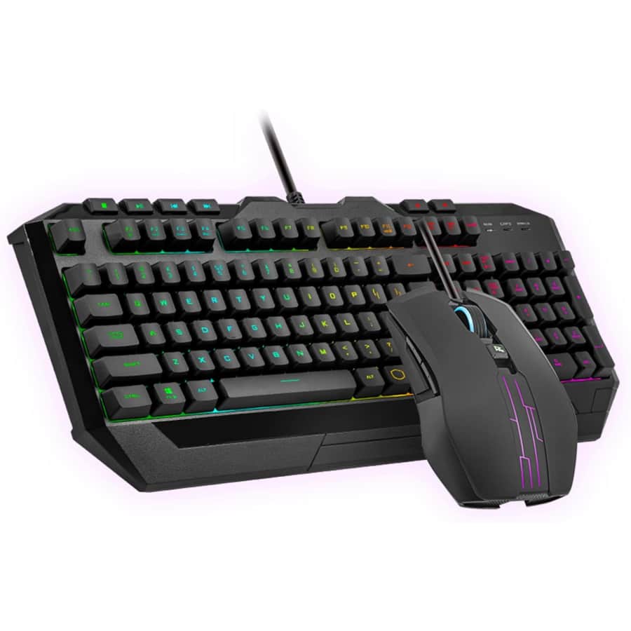 Cooler Master Devastator 3 RGB Gaming Keyboard and Mouse Combo: $20