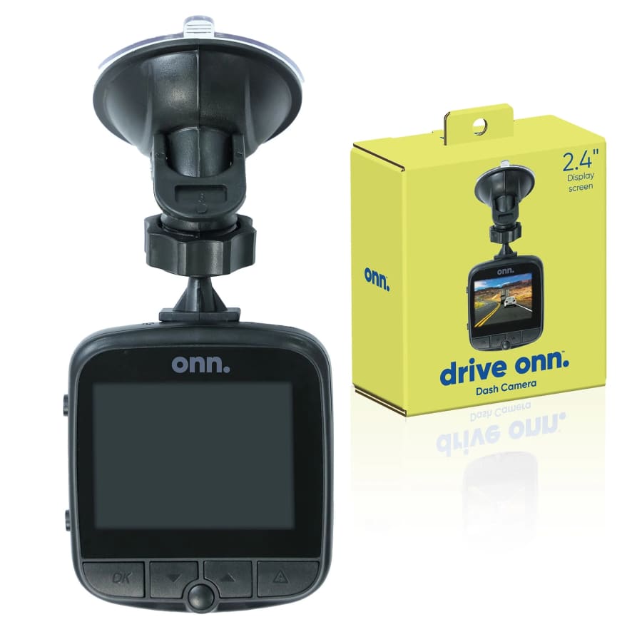 Onn 1080p 2.4" LCD HD Car Dash Cam: $24.97 Onn 1080p 2.4" LCD HD Car Dash Cam: $24.97