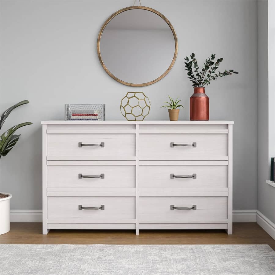 Better Homes and Gardens Rustic Ranch 6-Drawer Dresser: $168