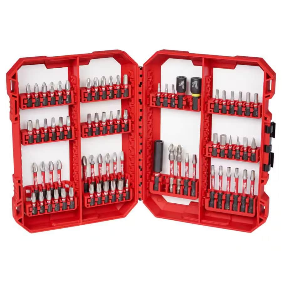 Milwaukeee SHOCKWAVE 74-Piece Impact Duty Alloy Steel Screw Driver Bit Set: $19.88