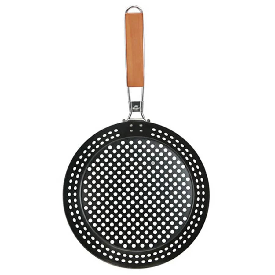 Master Forge Steel Non-Stick Grill Pan: $9.98