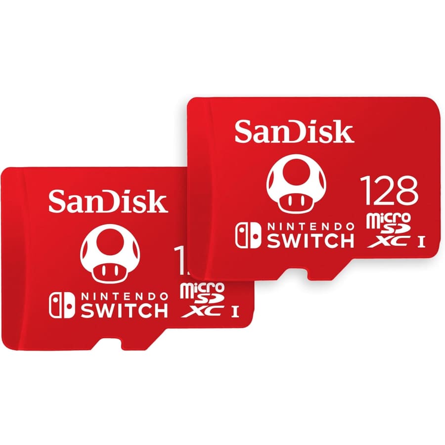 SanDisk 128GB microSDXC Card 2-Pack: $28 SanDisk 128GB microSDXC Card 2-Pack: $28